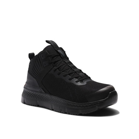 Timberland Pro Setra Composite-Toe Work Boot Black Angled View
