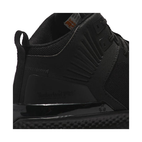 Timberland Pro Setra Composite-Toe Work Boot Black Upper Detail View