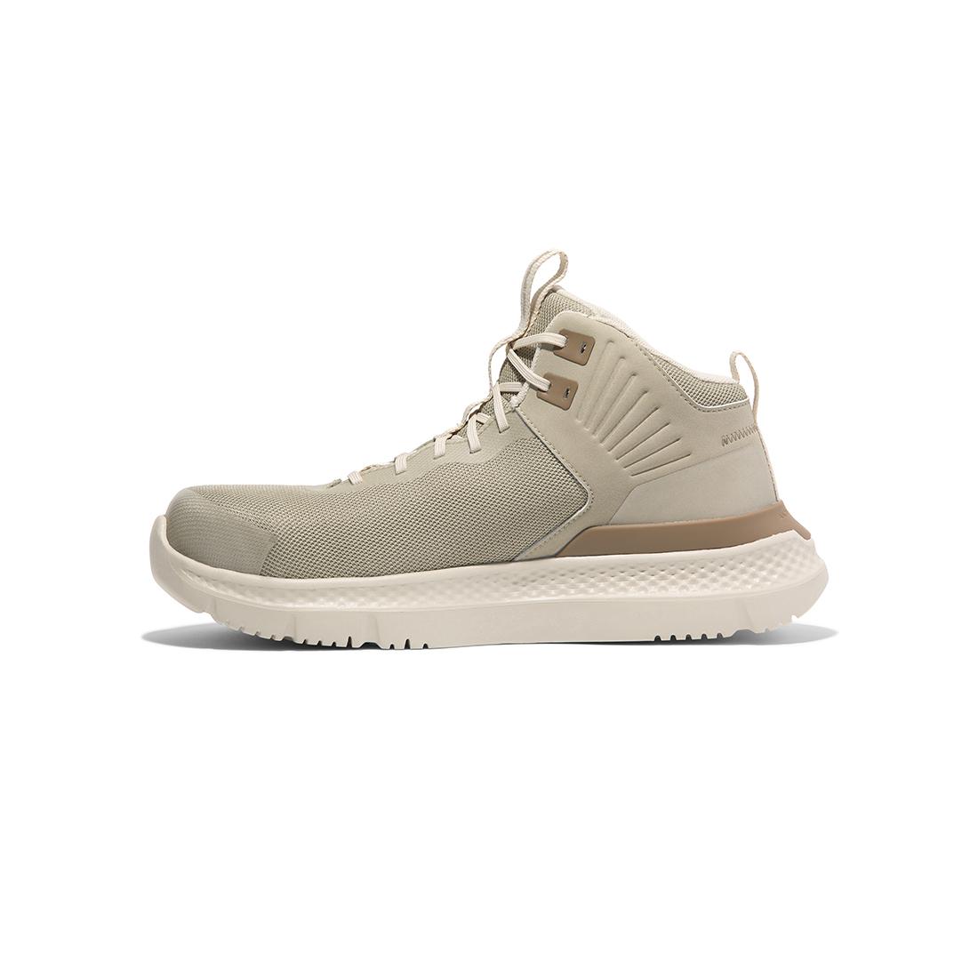 Timberland Pro Setra Mid Composite-Toe Work Boot Light Brown Angled View