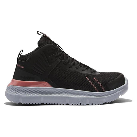 Timberland Pro Women's Setra Composite-Toe Work Shoe Black/Grey Profile Image