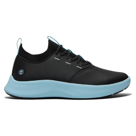 Timberland Pro Women's Solace Max Soft-Toe Slip-On Shoe Black/Blue Profile Image