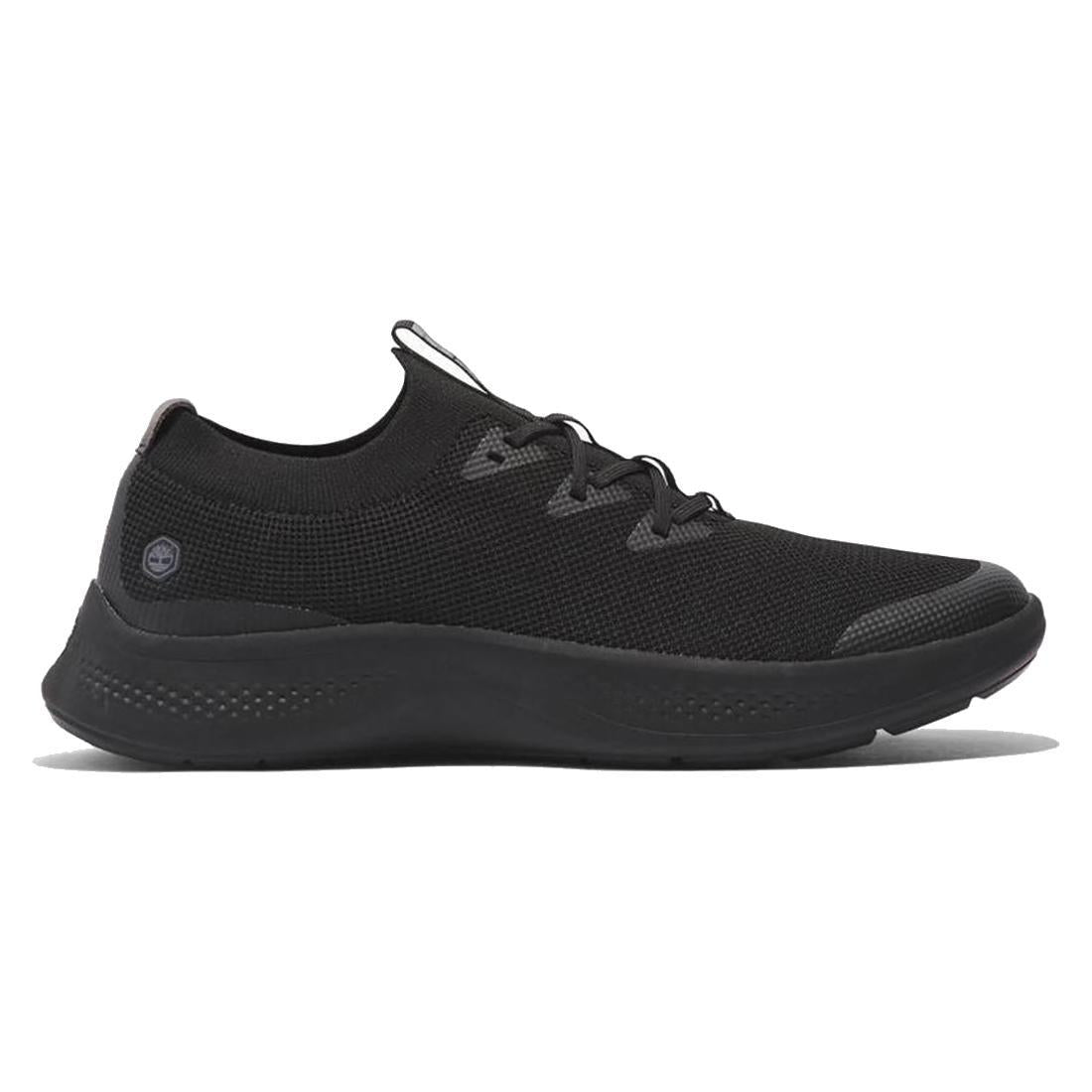 Timberland Pro Women's Solace Soft-Toe Slip-On Shoe Black Profile View