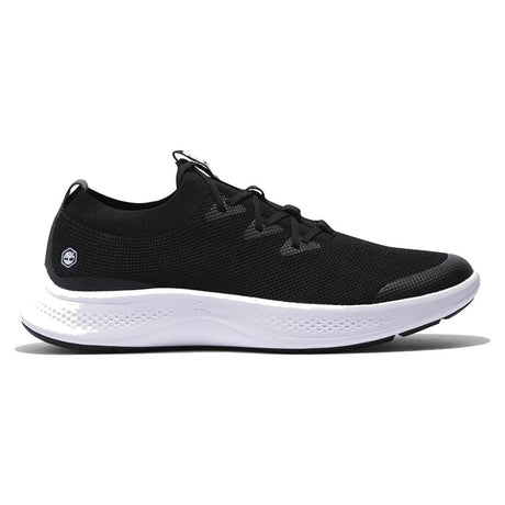 Timberland Pro Women's Solace Soft-Toe Slip-On Shoe Black/White Profile Image