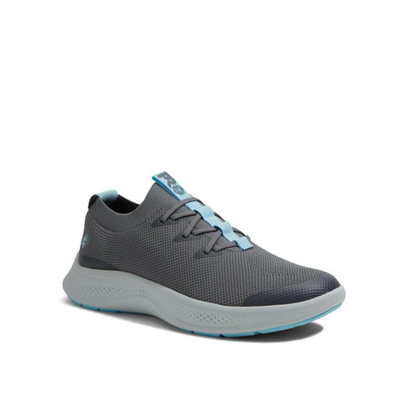 Timberland Pro Women's Solace Soft-Toe Slip-On Shoe Grey Angled View