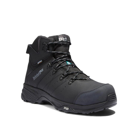 Timberland Pro Switchback 6 Inch Composite-Toe Waterproof PR Work Boot Black Medial View