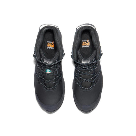 Timberland Pro Switchback 6 Inch Composite-Toe Waterproof PR Work Boot Black Top View Detail