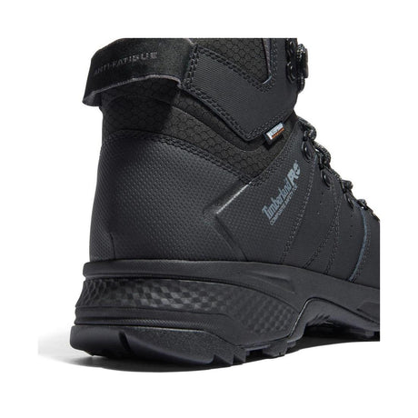 Timberland Pro Switchback 6 Inch Composite-Toe Waterproof PR Work Boot Black Upper Detail View