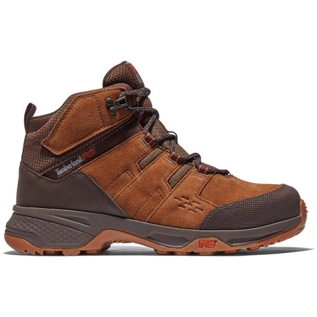 Timberland Pro Switchback LT 6 Inch Steel-Toe Work Boot Brown Profile Image