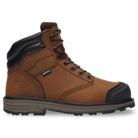 Timberland Pro Tasker 6 Inch Alloy Toe Waterproof Work Boots Brown A2QSE profile image