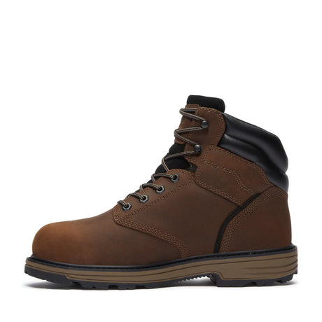 Timberland Pro Tasker 6 Inch Alloy Toe Waterproof Work Boots Brown  A43FG medial image