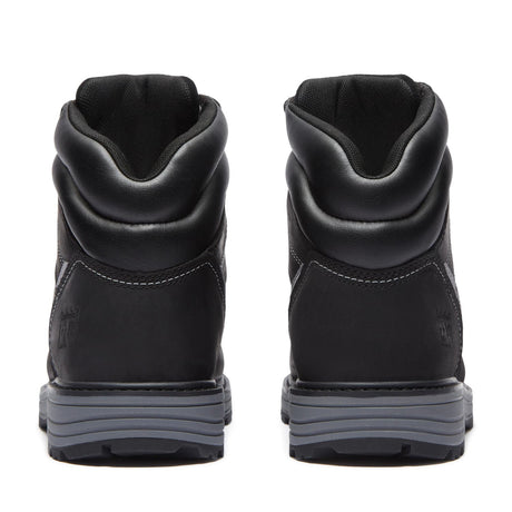 Timberland Pro Tasker 6 Inch Alloy Toe Work Boots Black A416G back image