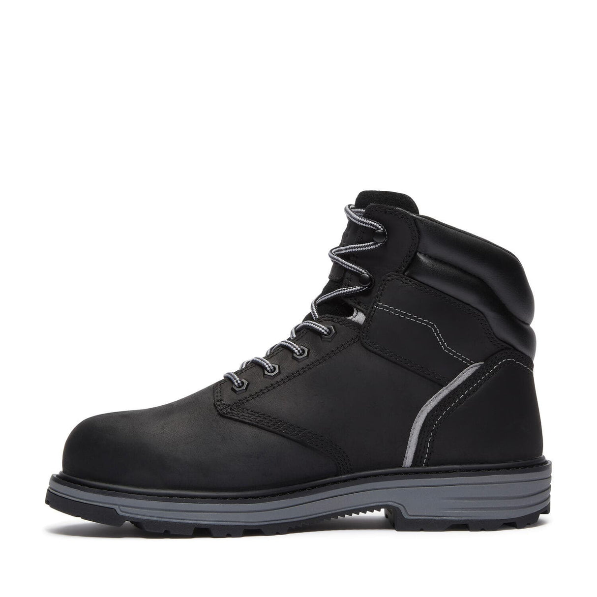 Timberland Pro Tasker 6 Inch Alloy Toe Work Boots Black A416G medial image