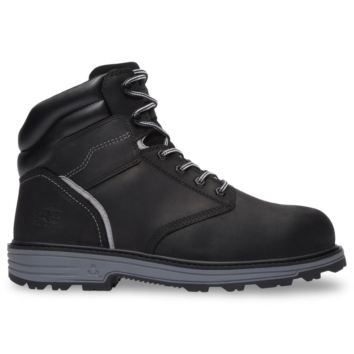 Timberland Pro Tasker 6 Inch Alloy Toe Work Boots Black A416G profile image