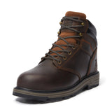 Timberland Pro Tasker 6 Inch Alloy Toe Work Boots Brown A416G angled image