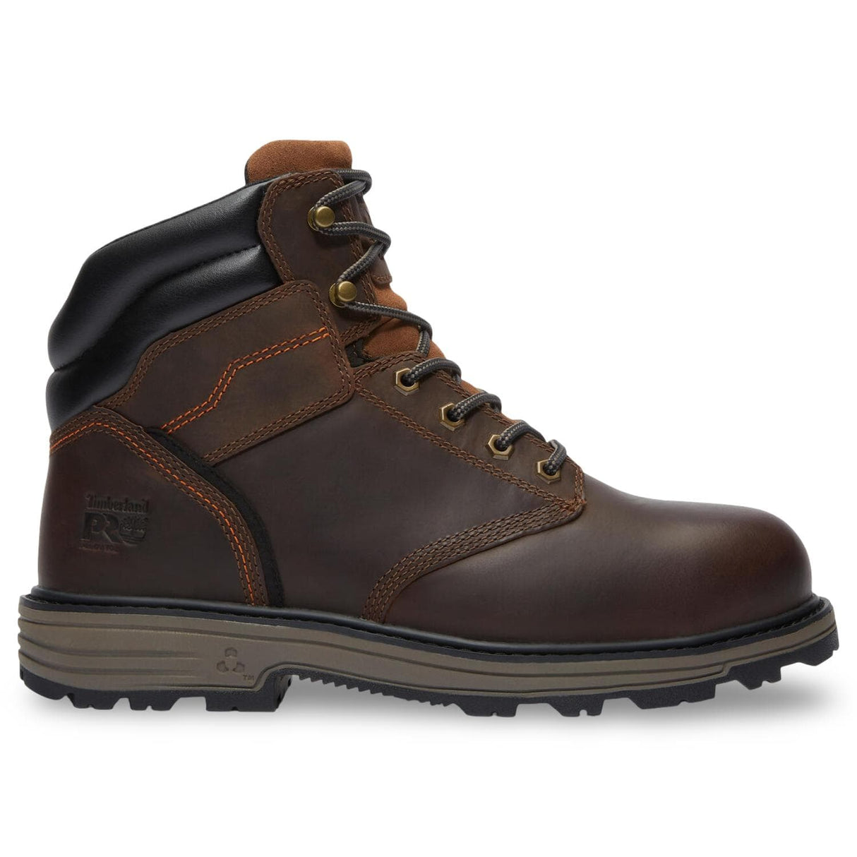 Timberland Pro Tasker 6 Inch Alloy Toe Work Boots Brown A416G profile image