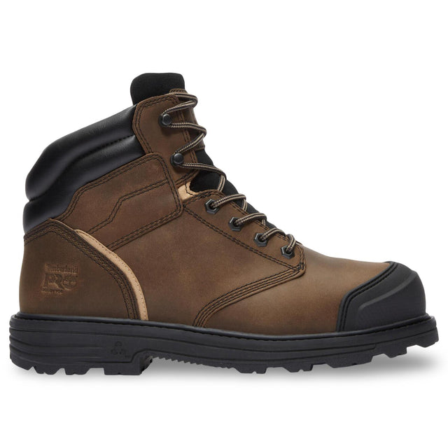 Timberland Pro Tasker 6 Inch Alloy Toe Work Boots Brown A428R profile image