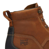 Timberland Pro Tempe 6 Inch Alloy Toe Work Boots Brown A2QFU detail image