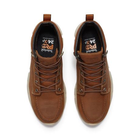 Timberland Pro Tempe 6 Inch Alloy Toe Work Boots Brown A2QFU top image