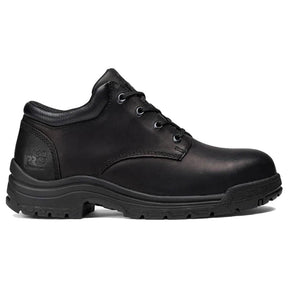 Timberland Pro Titan Alloy-Toe Oxford Work Shoe Black Profile View