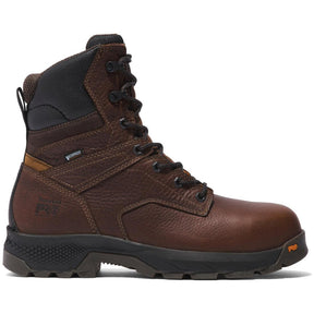 Timberland Pro Titan Ev 8 Inch Composite-Toe Waterproof Work Boot Brown Profile View