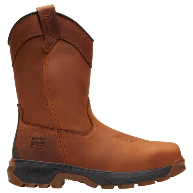 Timberland Pro Titan EV Composite Toe Pull On Work Boots Brown A435G profile image