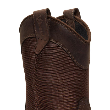 Timberland Pro Titan EV Composite Toe Pull On Work Boots Brown A44C8 Detail image