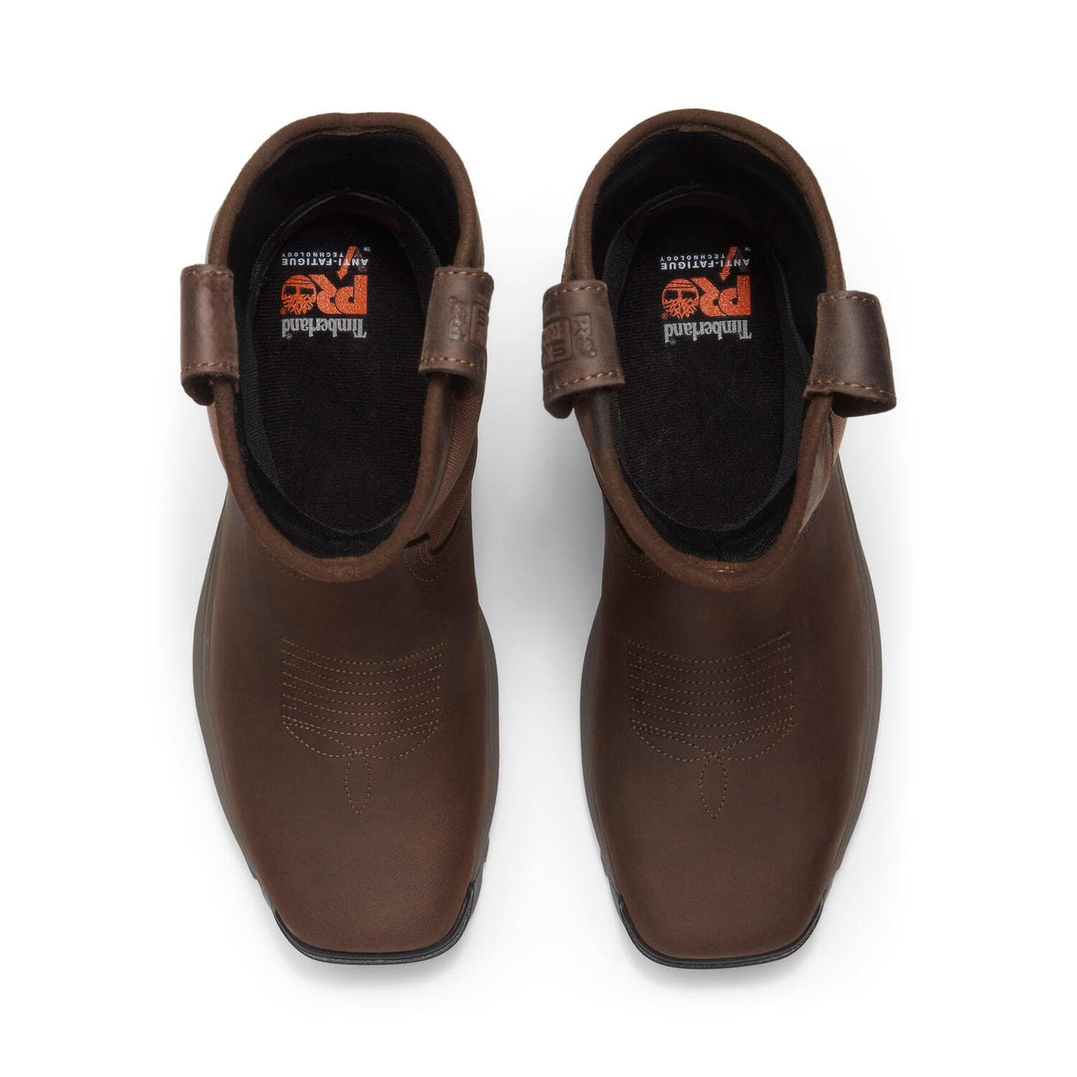 Timberland Pro Titan EV Composite Toe Pull On Work Boots Brown A44C8 top image