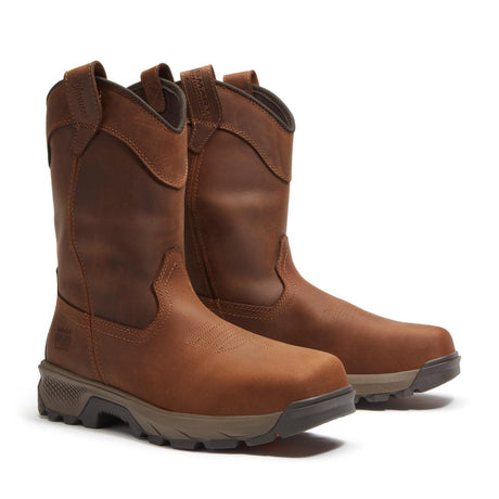 Timberland Pro Titan EV Composite Toe Waterproof Pull On Work Boots Brown A44DG lateral image
