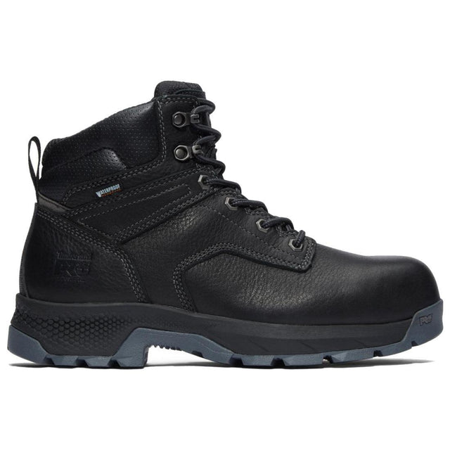 Timberland Pro Titan EV 6 Inch Composite-Toe Waterproof Work Boot Black Profile Image