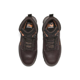 Timberland Pro Titan Ev 6 Inch Composite-Toe Work Boot Dark Brown Front-upper View