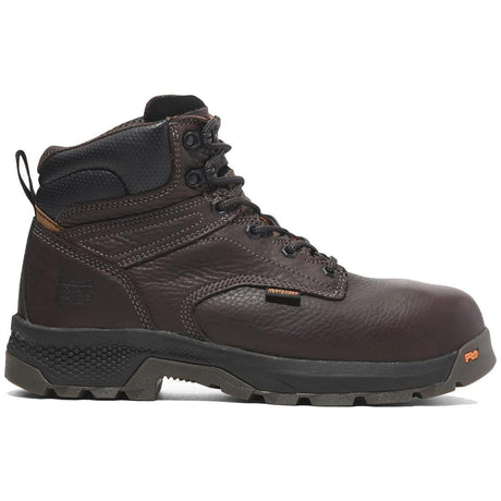 Timberland Pro Titan Ev 6 Inch Composite-Toe Work Boot Dark Brown Profile Image