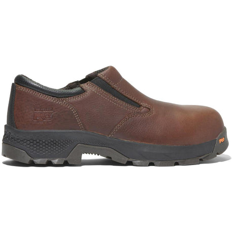 Timberland Pro Titan Ev Composite-Toe Slip-On Work Boot Brown Profile Image