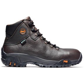 Timberland Pro Titan Trekker Alloy-Toe Waterproof Work Boot Brown Profile View