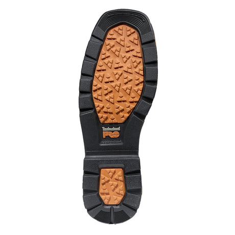 Timberland Pro True Grit Waterproof Composite Toe Pull On Work Boots – Medium Brown Sole View