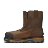 Timberland Pro True Grit Waterproof Composite Toe Chelsea Work Boot – Dark Brown Detail View