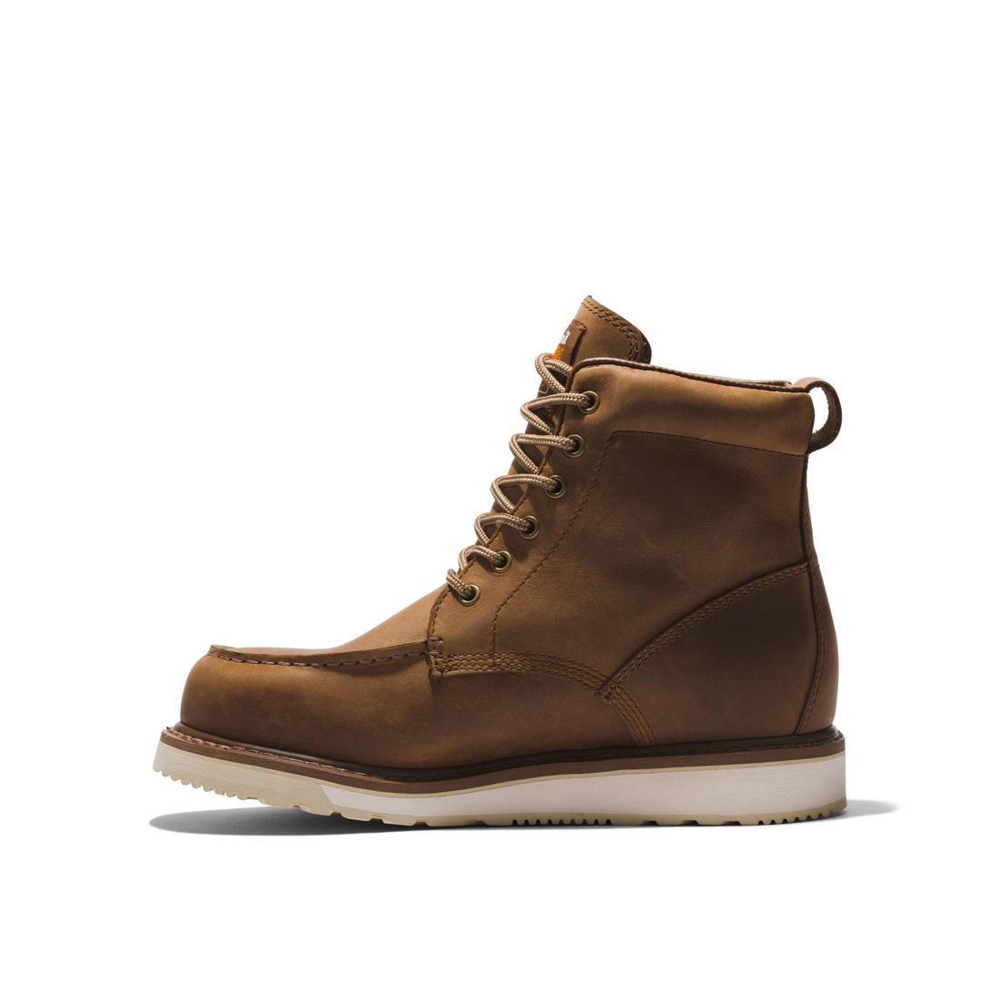 Timberland Pro Wedge Boot Coconut BRN – Steel Toes