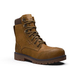 Timberland Pro Whitman 8-Inch Waterproof Composite-Toe Work Boot Full Grain Medium Brown Medial View