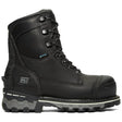 Timberland Pro Women's Boondock 8-Inch Waterproof Composite-Toe Work Boot Fp Ins Csa 200G Black/Grey Profile View