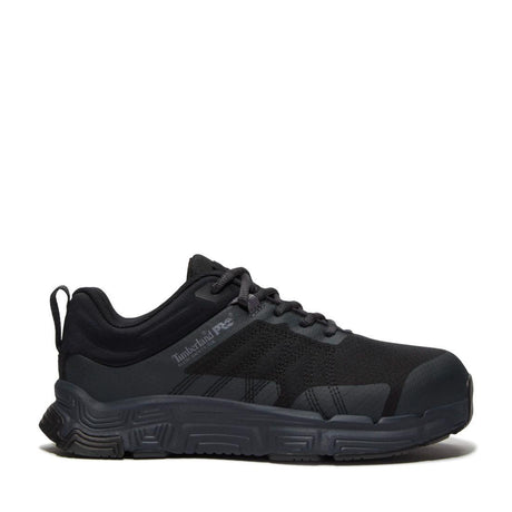 Timberland Pro XR-1 Alloy Toe Work Shoes Black Profile View