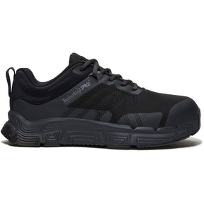 Timberland Pro XR-1 Women’s Alloy Toe Work Shoes Black Profile View