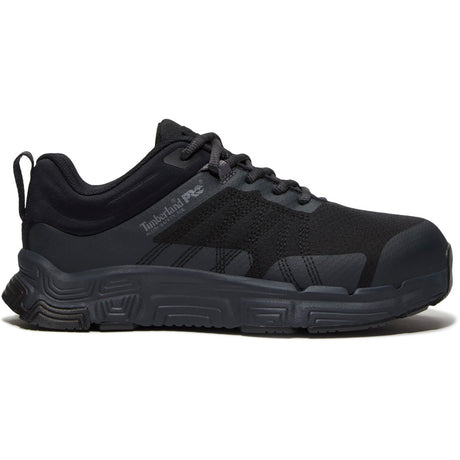 Timberland Pro XR-1 Women’s Alloy Toe Work Shoes Black Profile View
