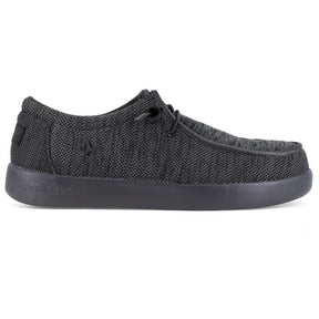 Volcom Chill Composite-Toe Slip On Work Shoe Black Profile View