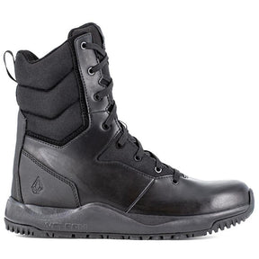 Volcom Tactical 8 Inch Soft-Toe Boot Black Profile View