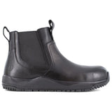 Volcom Street Shield Composite-Toe Slip On Work Boot Black Profile View
