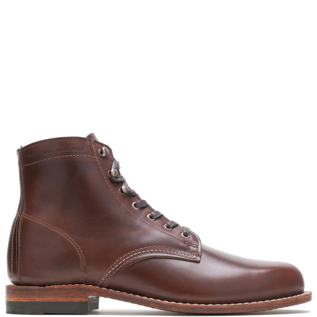 Wolverine 1000 Mile Soft-Toe Work Brown Soft-Toe,W05301 Cover Image