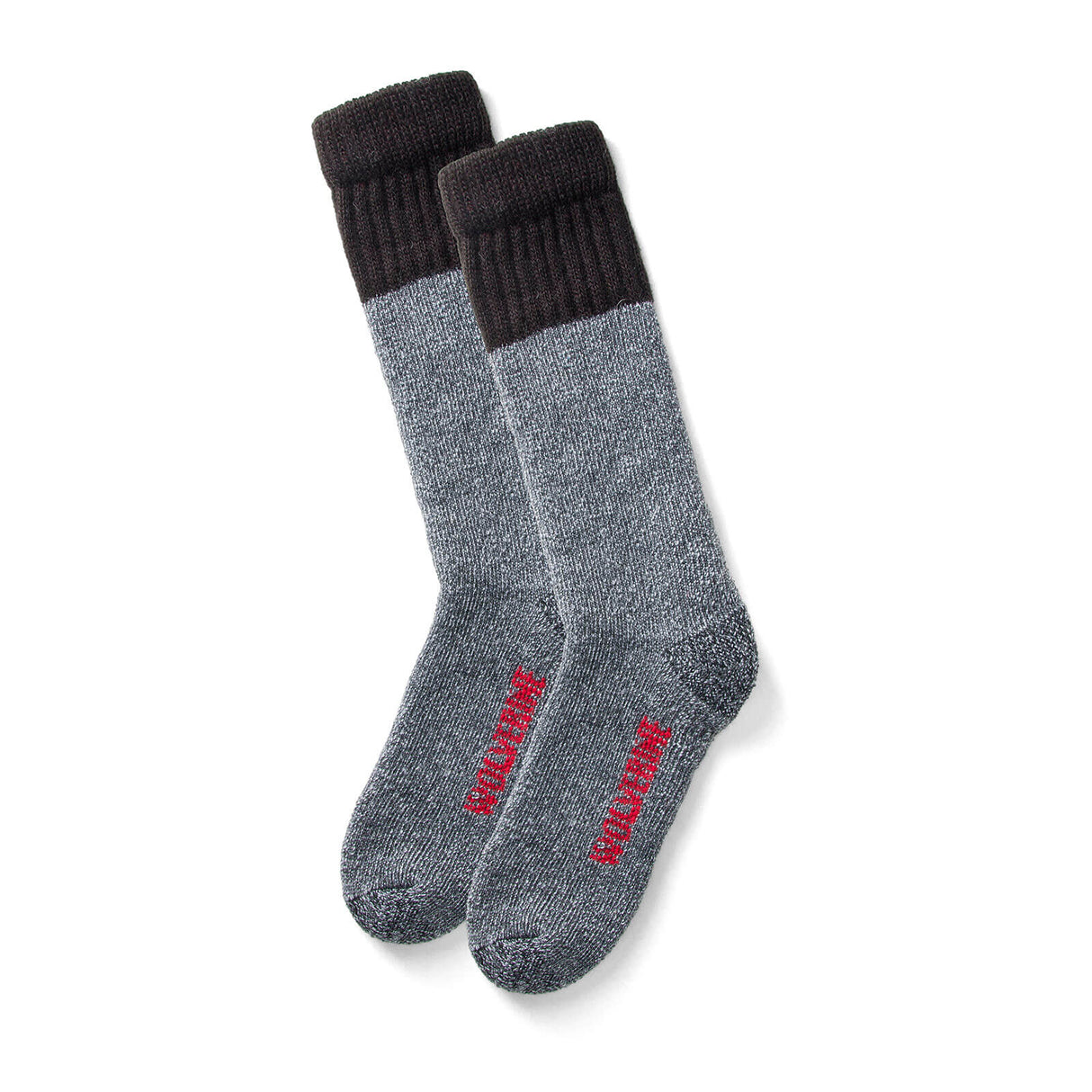 Wolverine 2Pk Marl Wool Mid Calf Accesories,W91204270-001 Sole Image