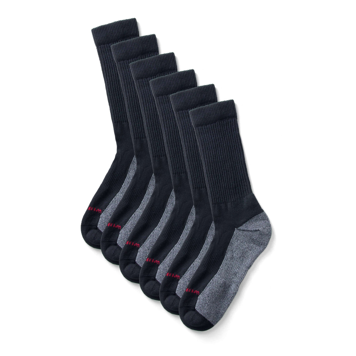 Wolverine 6Pk Cmft Cotton St Crew Accesories,W91970070-001 Medial Image