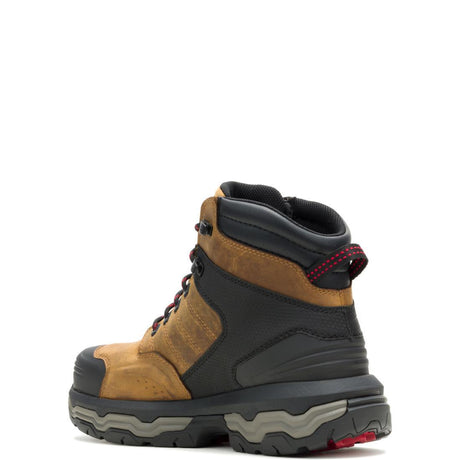 Wolverine Alpha Infinity CarbonMax Work Boot Dark Tan W251098 Heel Image