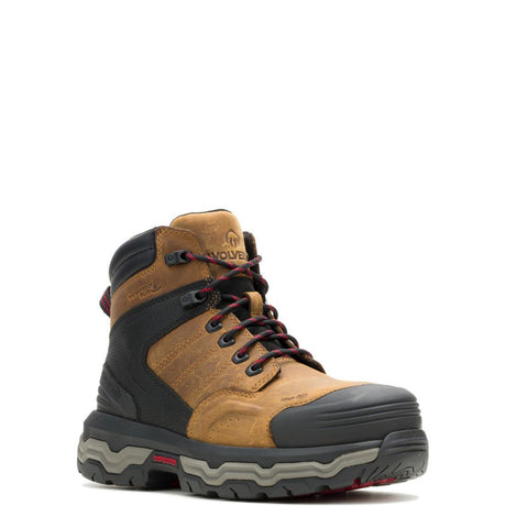 Wolverine Alpha Infinity CarbonMax Work Boot Dark Tan W251098 Medial Image