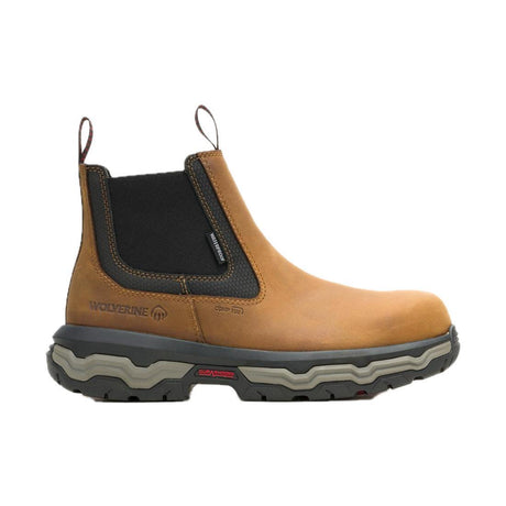 Wolverine Alpha Infinity CarbonMax Chelsea Work Boot Dark Tan W251136 Cover Image